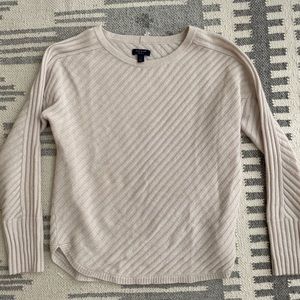 Blush cashmere Jigsaw sweater